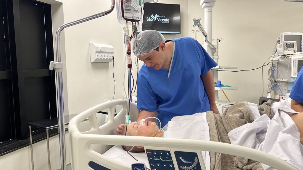 Sucesso em Procedimento Inovador no Hospital São Vicente