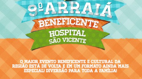 Arraiá Beneficente São Vicente contará com atrações regionais e nacionais