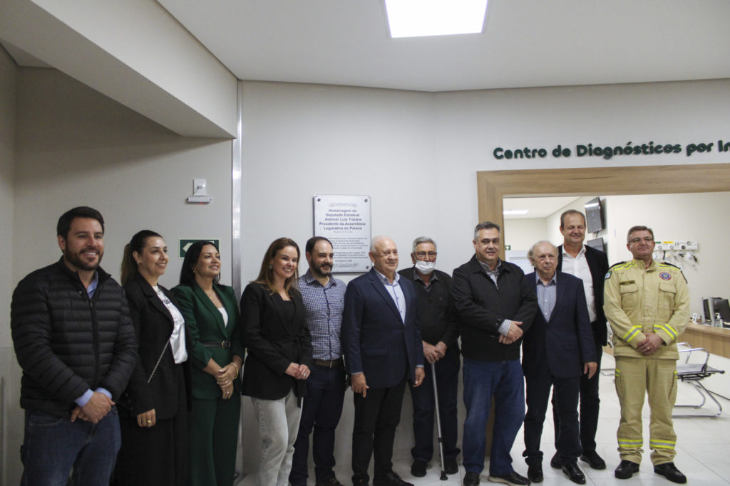 Centro de Diagnóstico por Imagem do Hospital São Vicente recebe o nome do deputado Ademar Luiz Traiano